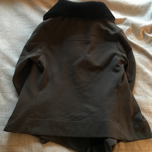 All Saints Sherpa Sweater Jacket - Picture 4 of 6